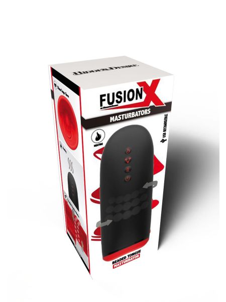 Hidden Desire Fusion X Beaded Tongue Masturbator