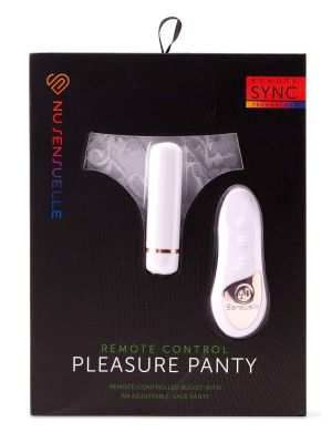 Remote Control Pleasure Panty White - image 2