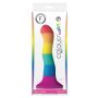 Pride Edition 6Inch Wave Dildo Multicolor - 3