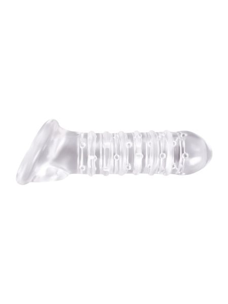 Ribbed Sleeve Transparent