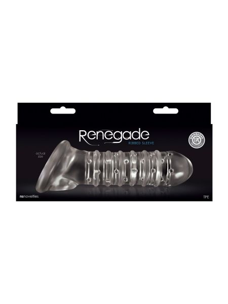 Ribbed Sleeve Transparent - 2