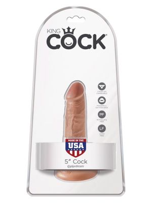 King Cock 5Inch Cock Caramel skin tone - image 2