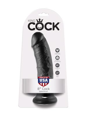 Cock 8 Inch Black - image 2