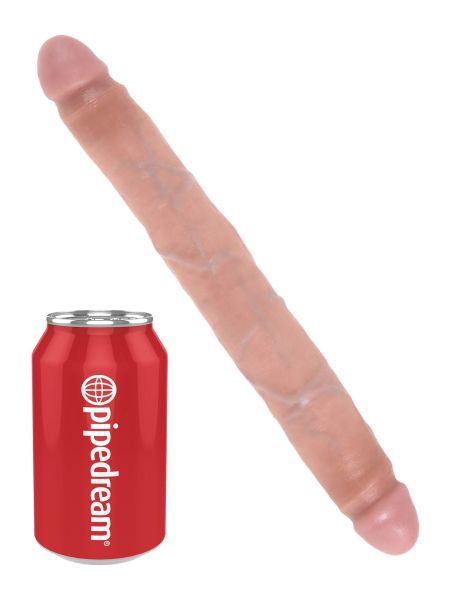 Cock 12 Inch Slim Double Light skin tone - 3