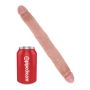 Cock 12 Inch Slim Double Light skin tone - 4