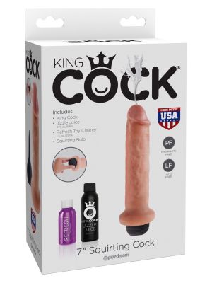 Squirting Cock 7 Inch Light skin tone - image 2