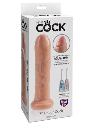 Cock 7 Inch Uncut Light skin tone - image 2