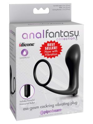 Cockring Vibrating Plug Black - image 2