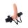 8 Inch Vibr. Hollow Strap-On Light skin tone