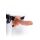 7in. Vibrating Hollow Strap-On Light skin tone