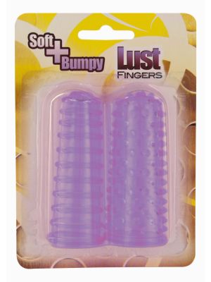 Lustfingers Soft + Bumpy Purple - image 2