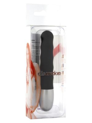 Discretion Ribbed Vibrator Black - image 2