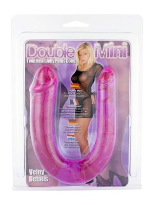 Double Mini Dong Twinhead Purple - image 2