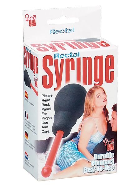 Rectal Syringe Black - 2