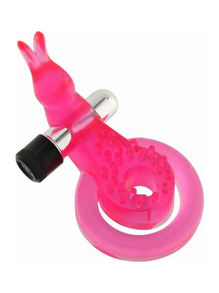 Cock & Ball Ring Rabbit Pink