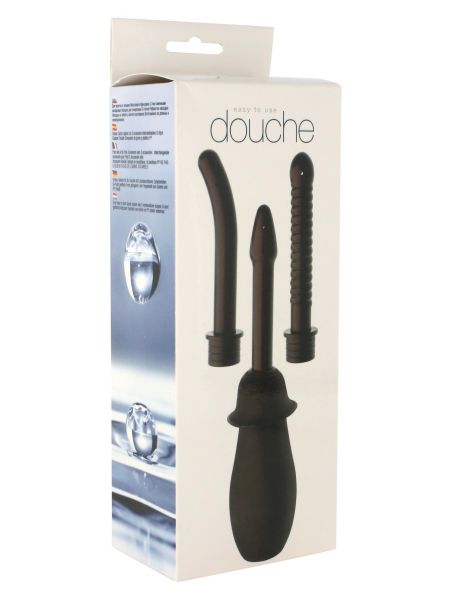 Anal Douche Kit Black - 2