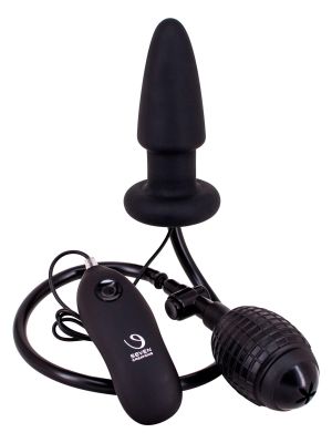 Fanny Hill Inflatable Buttplug Black
