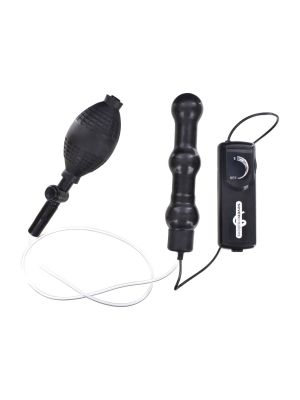 Zepplin Inflatable Anal Wand Black