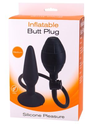 Inflatable Butt Plug M Black - image 2