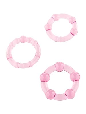 Stay Hard - Three Rings Pink
