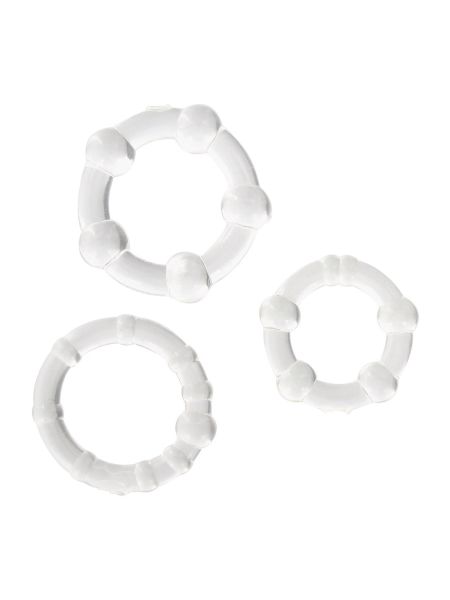Stay Hard - Three Rings Transparent