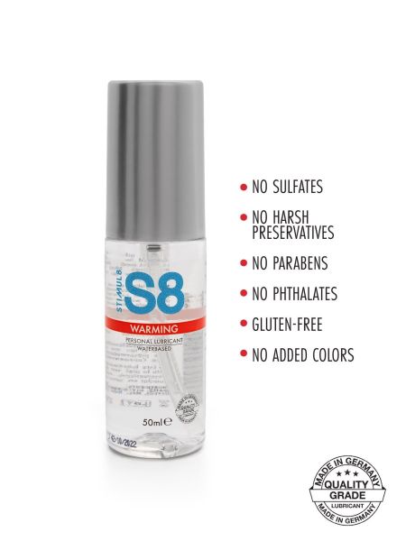 S8 WB Warming Lube 50ml Warming - 2