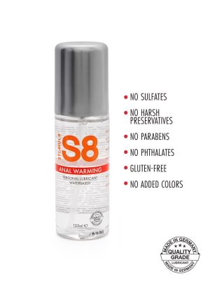 S8 WB Warming Anal Lube 125ml Warming - image 2