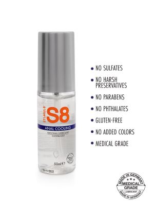 S8 WB Cooling Anal Lube 50ml Cooling - image 2