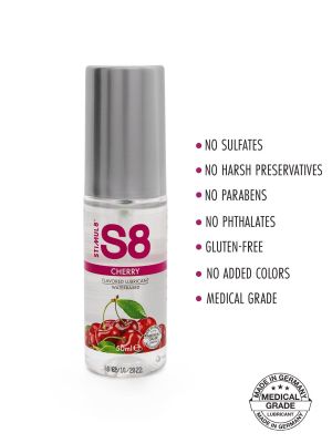 S8 WB Flavored Lube 50ml Cherry - image 2