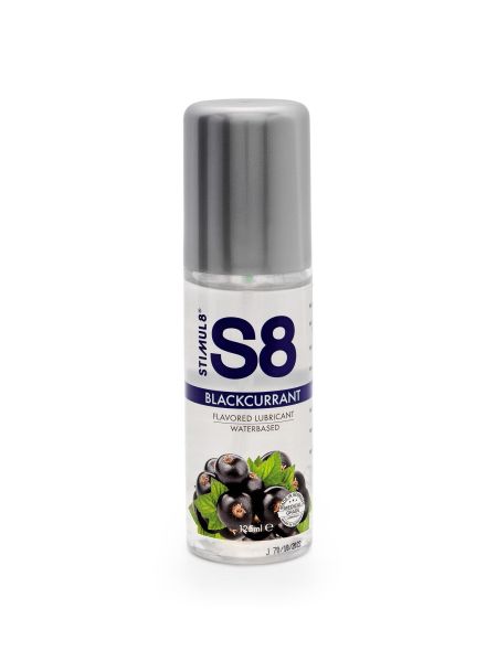 S8 WB Flavored Lube 125ml Blackcurrant