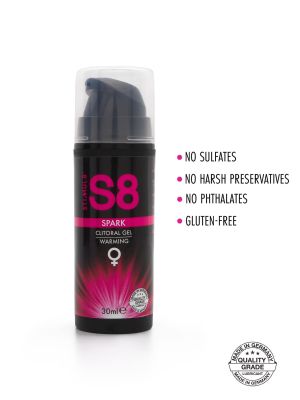 S8 Spark Clitoral Gel 30ml Warming - image 2