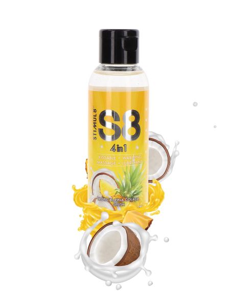 S8 4-in-1 Dessert Lube 125ml Pineapple