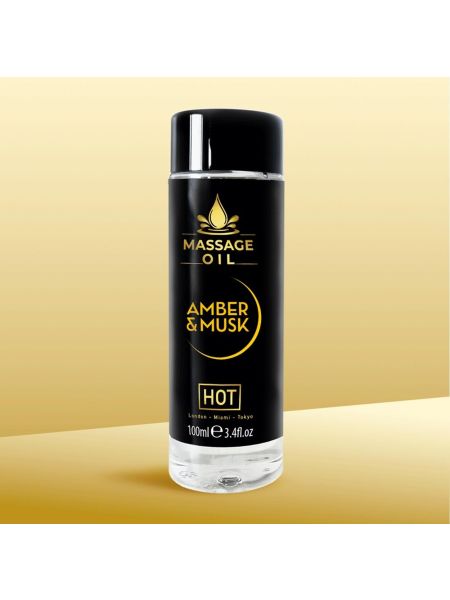 HOT Massage Oil amber & musk 100 ml