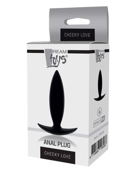 CHEEKY LOVE ANAL PLUG XTRA SMALL BLACK