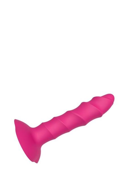 CHEEKY LOVE TWISTED PLUG WITH SUCTION CU - 3