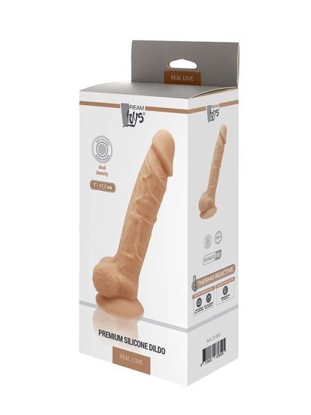 REAL LOVE DILDO 7INCH FLESH