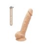 REAL LOVE DILDO 7INCH FLESH - 3
