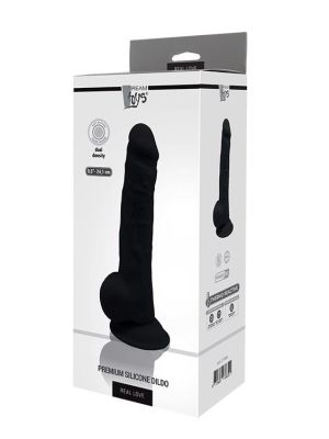 REAL LOVE DILDO 9.5INCH BLACK
