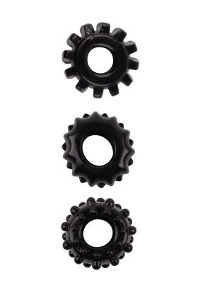 ALL TIME FAVORITES SET OF 3 COCKRINGS BLACK - image 2
