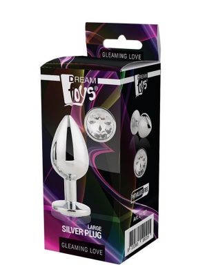 GLEAMING LOVE SILVER PLUG LARGE