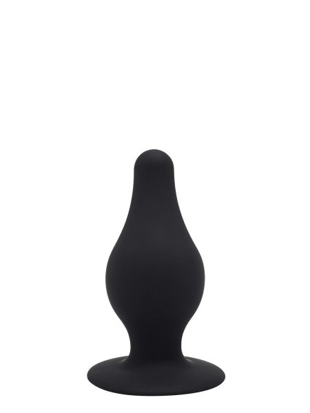 CHEEKY LOVE DUAL DENSITY PLEASURE PLUG L BLACK - 2