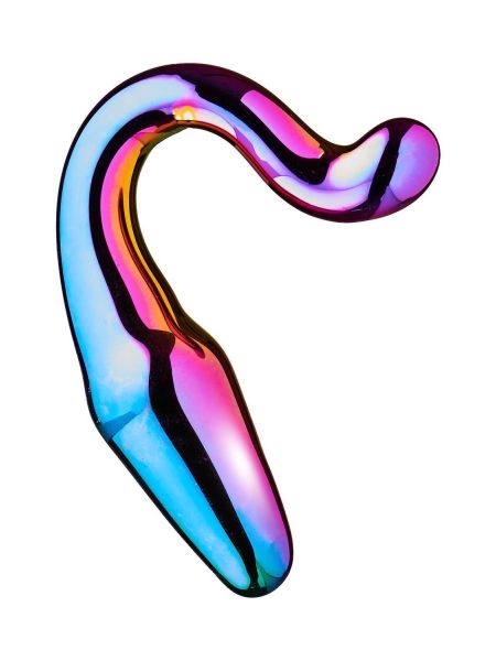 GLAMOUR GLASS SLEEK ANAL TAIL PLUG - 4