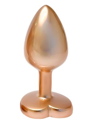 GLEAMING LOVE MATTE GOLD PLUG SMALL - image 2