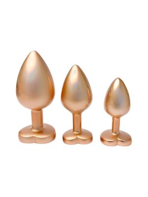 GLEAMING LOVE MATTE GOLD PLUG SET - image 2