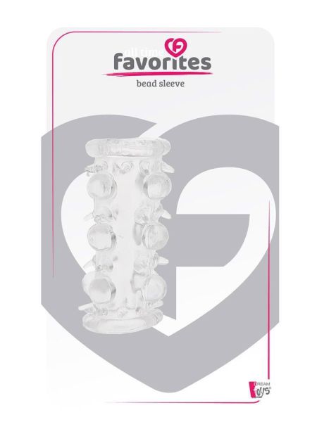 ALL TIME FAVORITES BEAD SLEEVE CLEAR