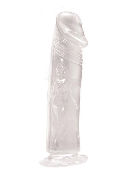 ALL TIME FAVORITES 9INCH CLEAR DONG - 4