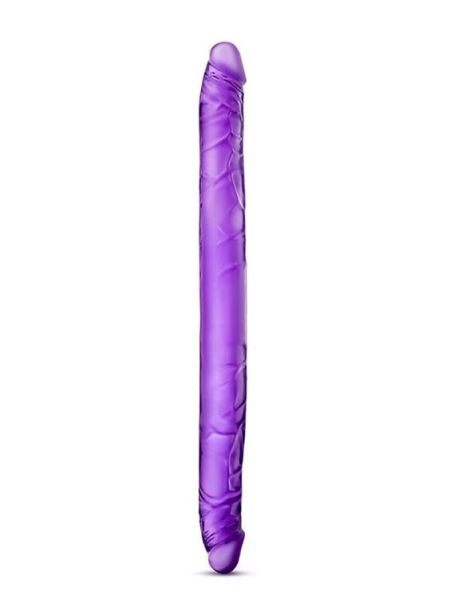 B YOURS 16INCH DOUBLE DILDO PURPLE - 3
