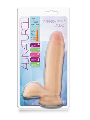 AU NATUREL 7INCH SENSA FEEL DILDO BEIG