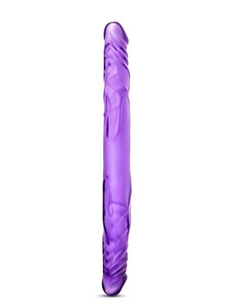 B YOURS 14INCH DOUBLE DILDO PURPLE - 3