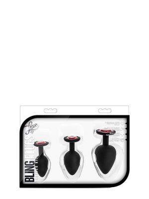 LUXE BLING PLUGS TRAINING KIT RED GEMS